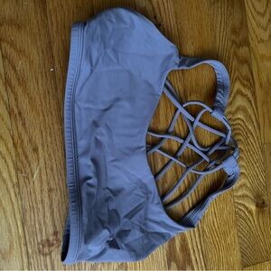 Lululemon Athletica Purple Strappy Sports Bra